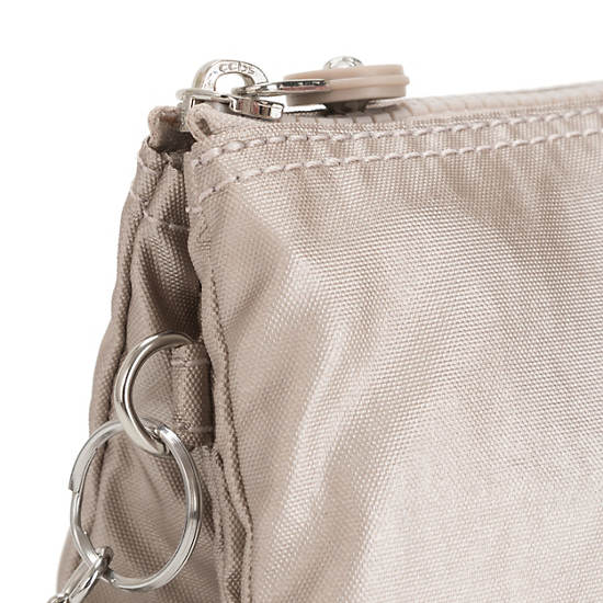 Plecaki Kipling Creativity Large Metallic Pouch Różowe | PL 1131AH